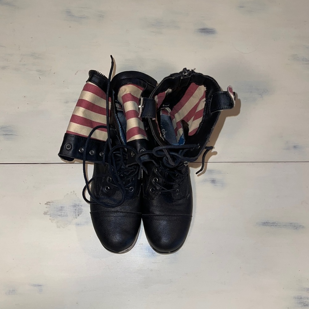 Charlotte Russe combat boots